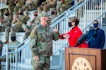 JOINT BASE SAN ANTONIO-LACKLAND, Texas -- History was made here Dec. 10, as the first seven people to enlist directly into the U.S. Space Force graduated from Basic Military Training.