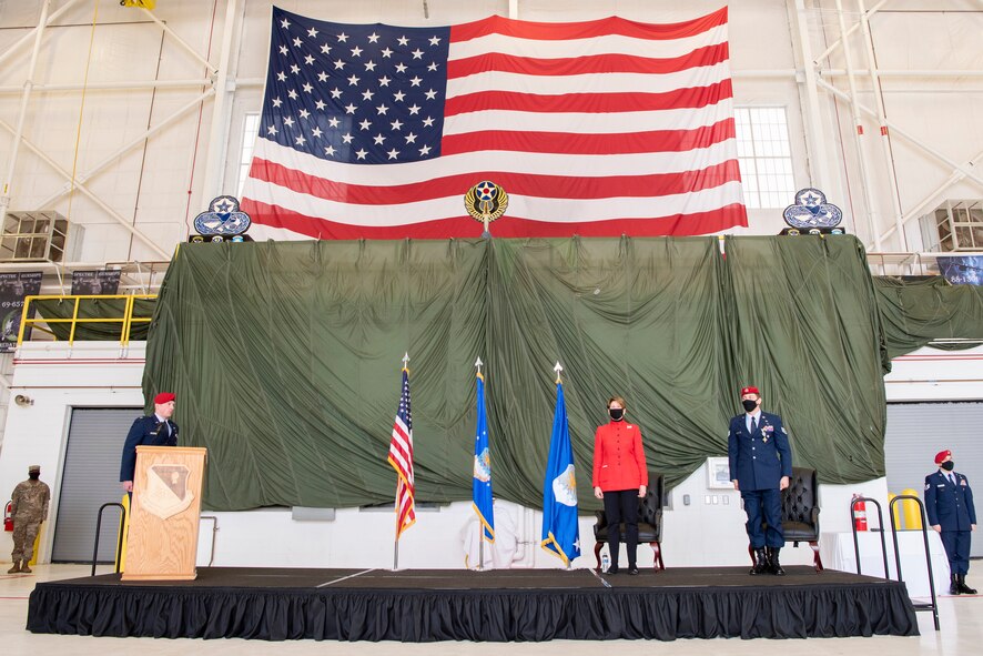 Barbara Barrett, Secretary of the Air Force, presented the medal to Staff Sgt. Alaxey Germanovich, 26th Special Tactics Squadron combat controller, for his actions during a fierce firefight in Nangarhar Province, Afghanistan, April 8, 2017. Germanovich’s efforts were credited with saving over 150 friendly forces and destroying 11 separate fighting positions.