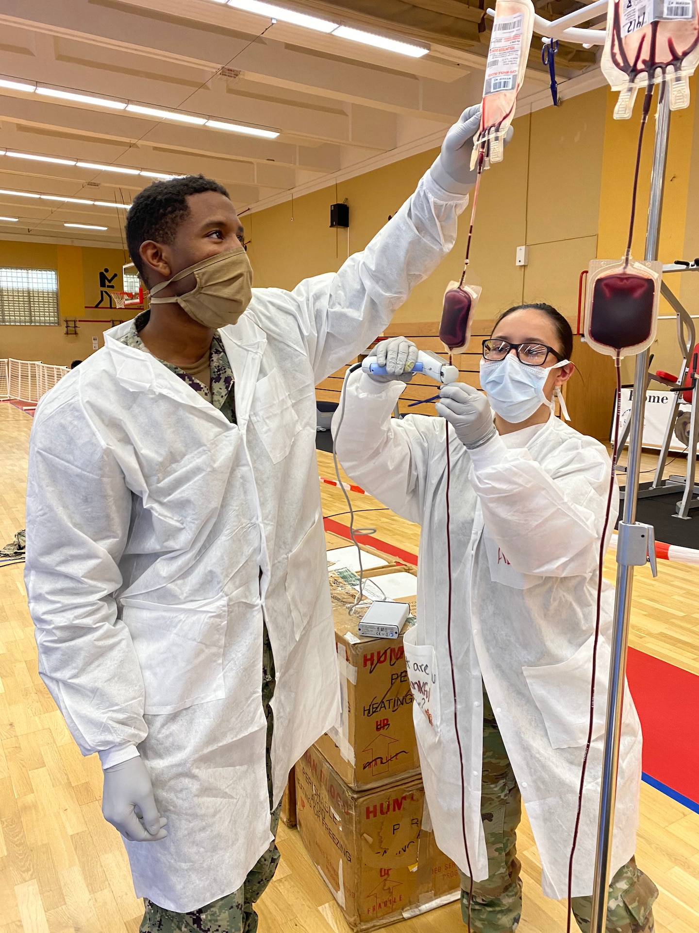 AR-MEDCOM Soldiers mobilize to support critical blood missions
