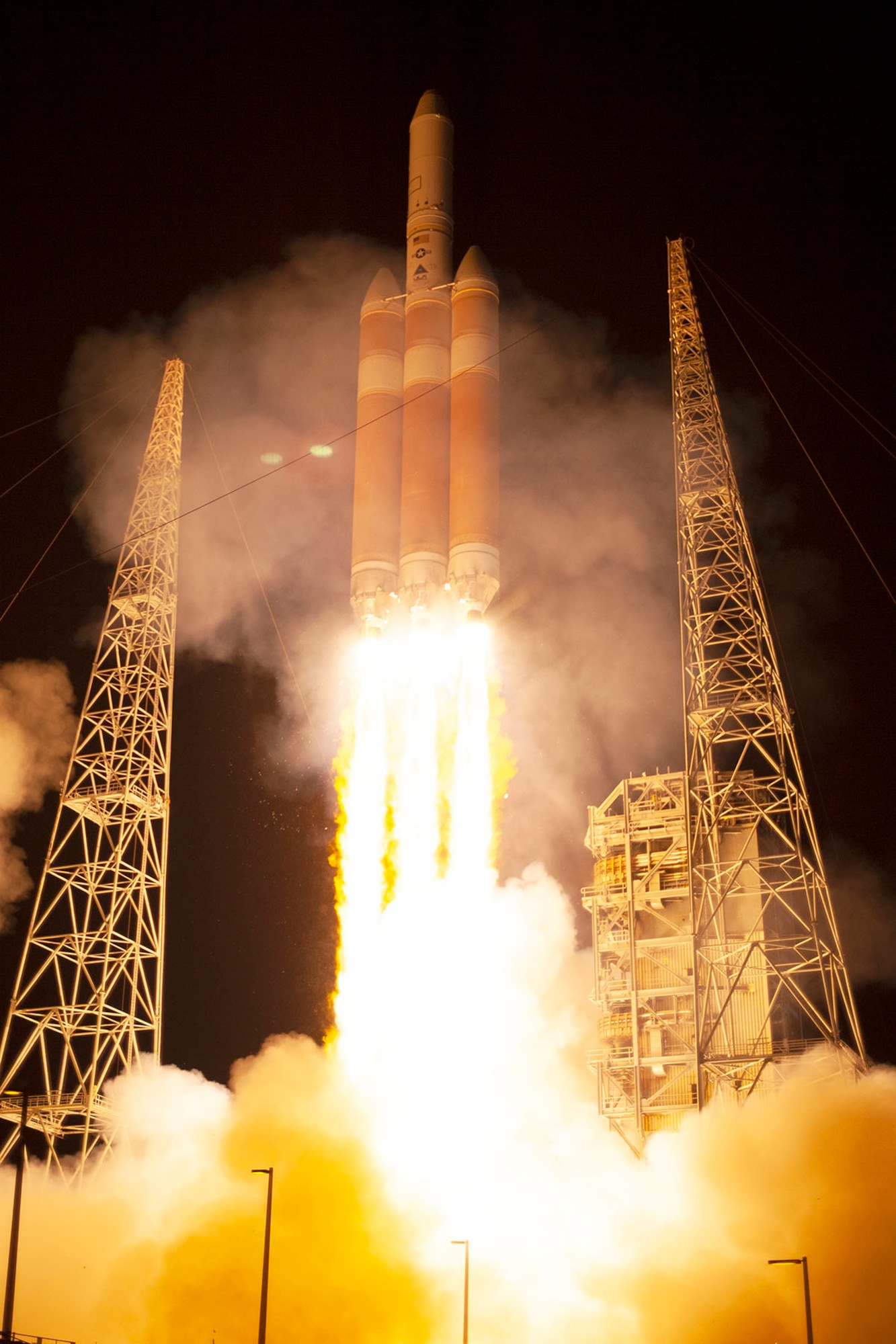 The U.S. Space Force’s Space and Missile Systems Center Launch Enterprise team and partners successfully launched the National Reconnaissance Office Launch (NROL)-44 mission at 8:09 p.m. EDT Dec. 10 from the newly rechristened Cape Canaveral Space Force Station’s Launch Complex-37 in Florida aboard a United Launch Alliance Delta IV Heavy rocket.