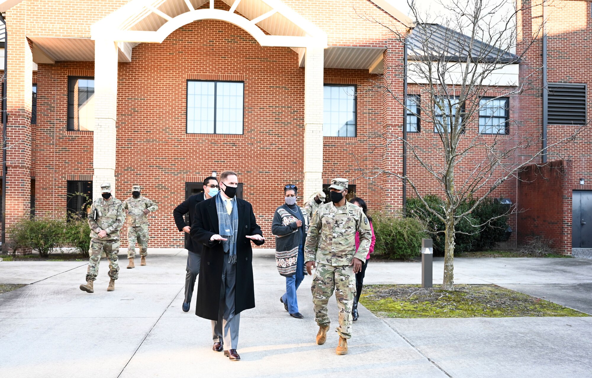 Bryan Gossage tours Fort Eustis