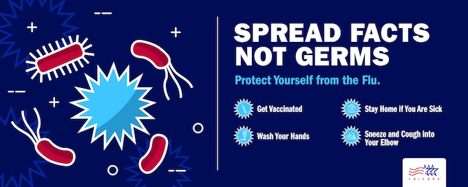 Protect yourself from the flu: Get vaccinated, wash your hands, sneeze and cough into your elbow, and stay home if you're sick.