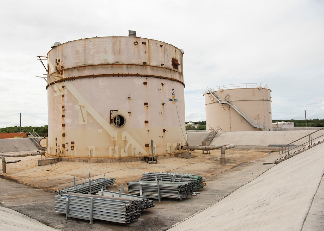 Fuel tanks for construction