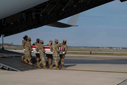 Marga Suwarno honored in dignified transfer Dec. 12