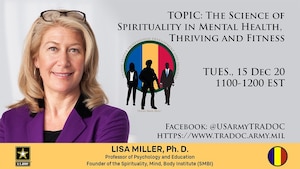 Building the Whole Soldier: The Role of Spirituality in Mental Health and Resilience