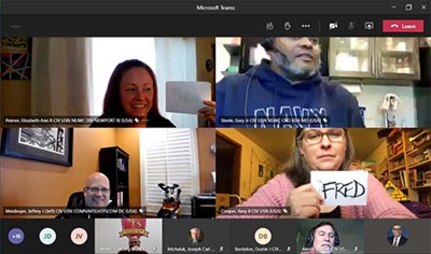 Virtual Propel course uses Microsoft Teams to unite, train new NAVSEA supervisors