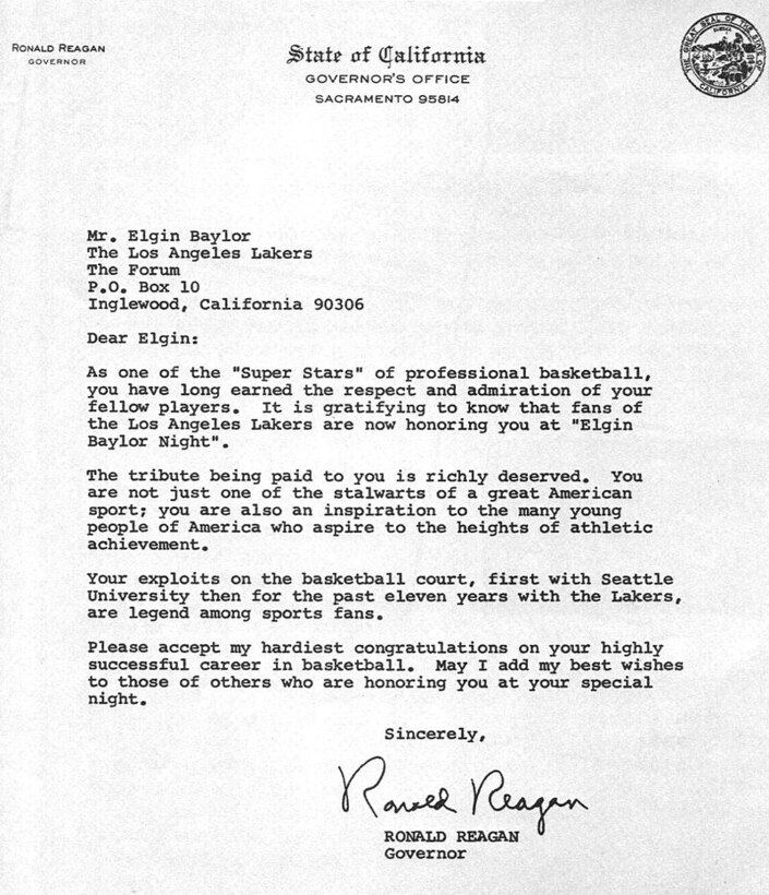 Laker Letter
