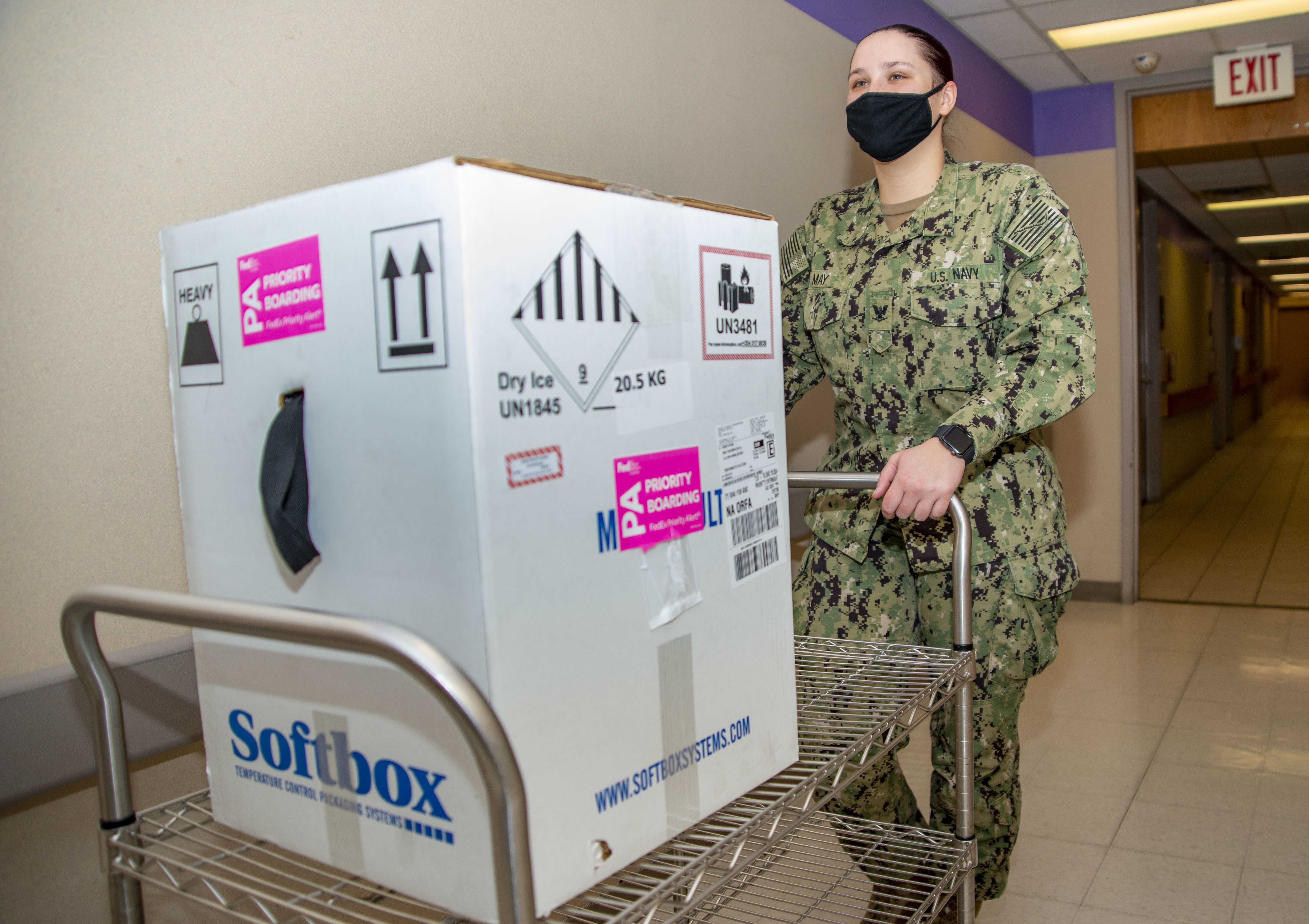 Nmcp Receives Covid 19 Vaccine Naval Medical Center Portsmouth Articles