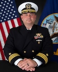 Studio portrait of Cmdr. Christopher W. Petro