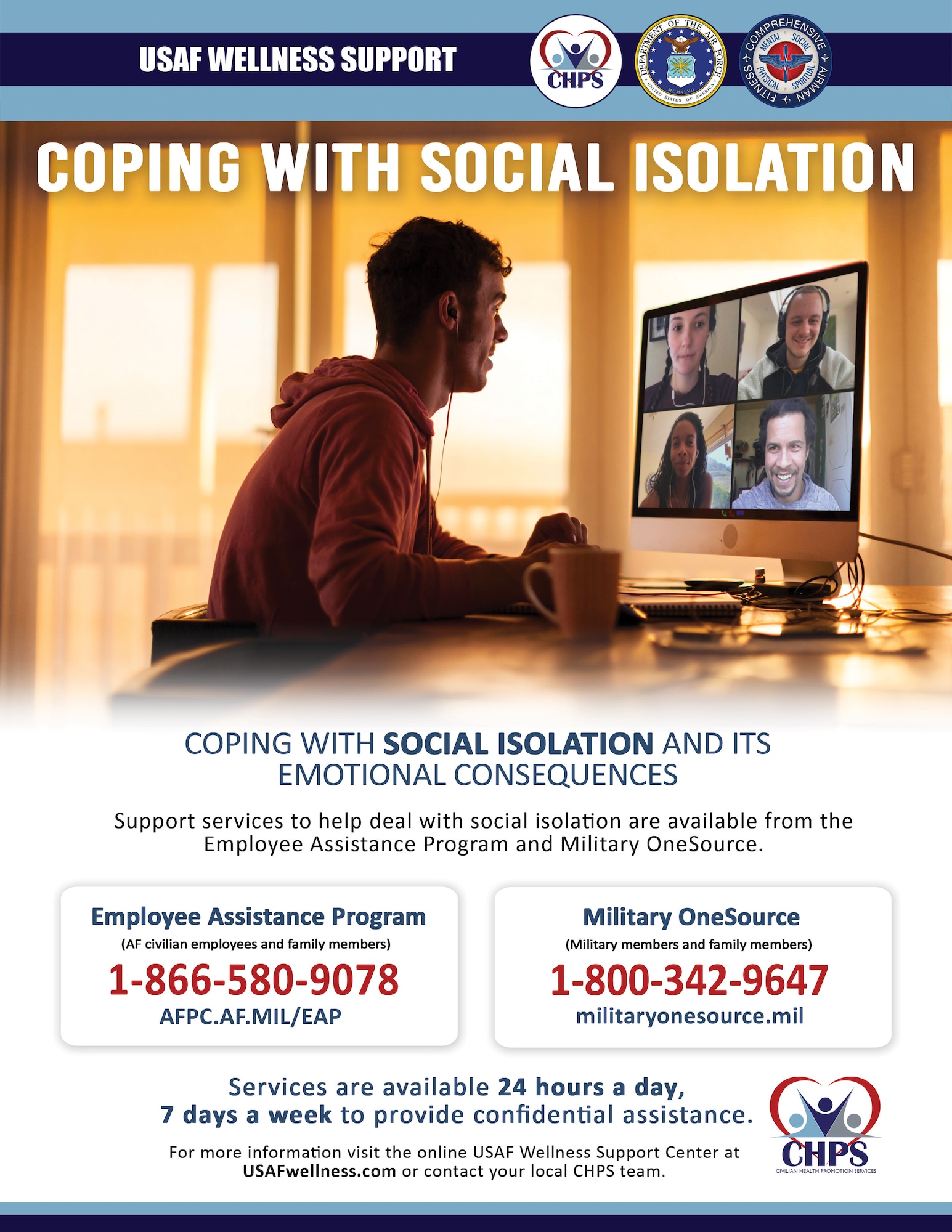 Coping with Social Isolation flyer