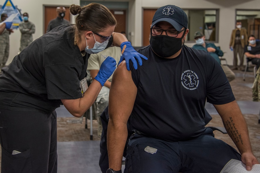 The Department of Defense is conducting a coordinated vaccine distribution strategy that will strengthen the ability to protect people, maintain readiness, support the national COVID-19 response, and trust in safe and effective vaccines and a vaccination plan.