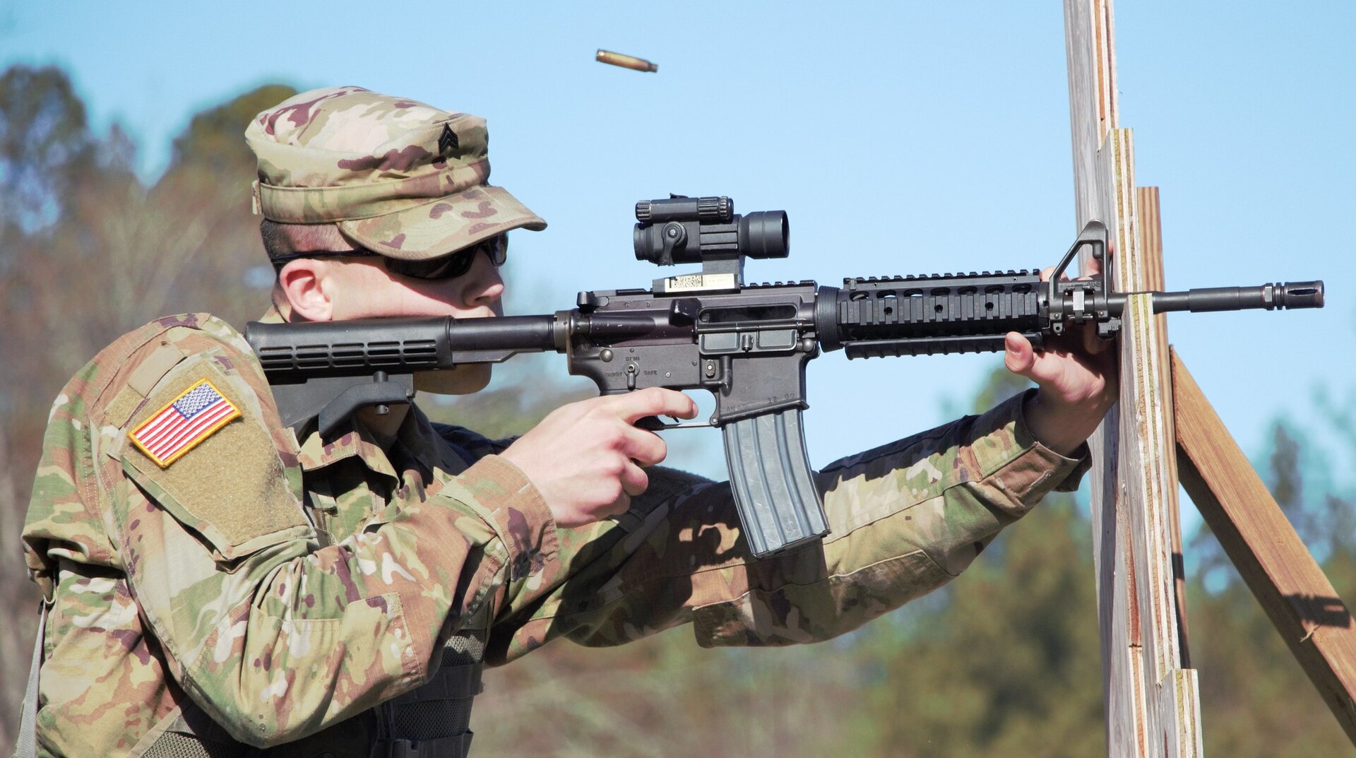 Sgt. Michael Walker and Spc. Luke Shallenberger take top honors in the Virginia Beach-based 329th Regional Support Group Best Warrior Competition held Dec. 10-11, 2020, at Fort Pickett, Virginia.