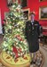 Col. Rachel Kaiser, 62A with the 332nd Med. Bde., poses next to a Christmas tree in the Red Room of the White House, Dec. 13. The Red Room is dedicated to first responders and front line workers in the COVID-19 fight. “Since I'm as E.R. doctor and also mobilized with UAMTF 7454-1 to fight COVID, I felt right at home here,” said Kaiser.