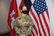 U.S. Army Master Sgt. Betsy Weintraub receives the Meritorious Service Medal from U.S. Army Corps of Engineers, Europe District commander.