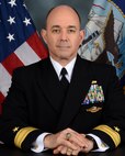 Studio portrait of Rear Admiral Marc S. Lederer