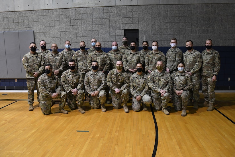Group photo of Soldiers from the 141st Military Intelligence Battalion