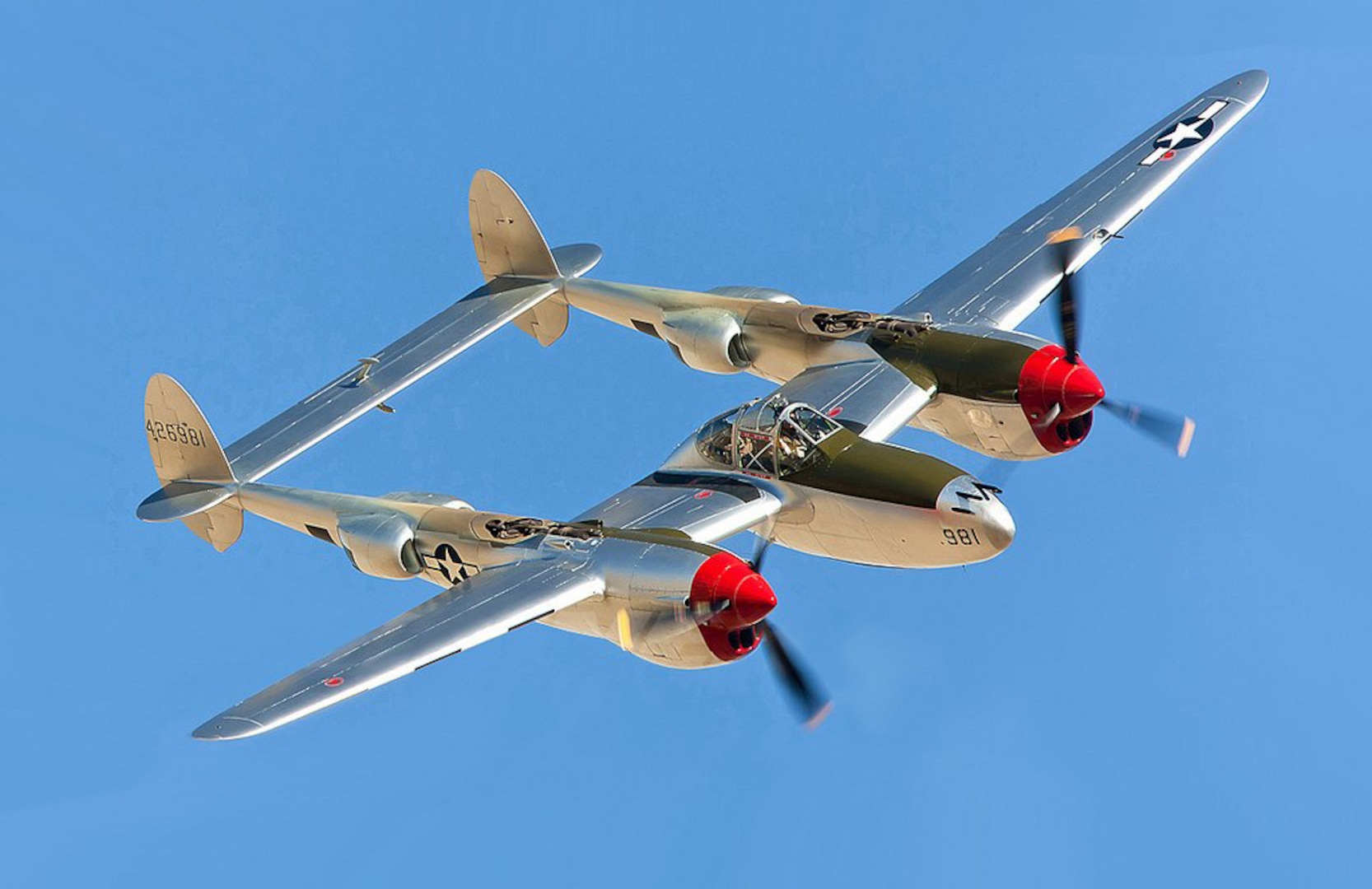 File photo of Lockheed P-38 Lightning.