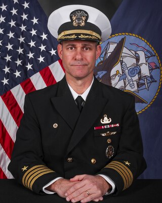 Photograph of Captain Eric C. Correll, USN