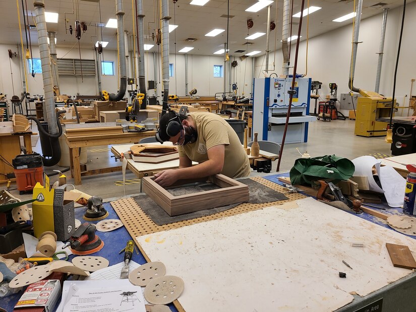 Hobby complex woodshop provides custom work by in-house craftsmen or do ...