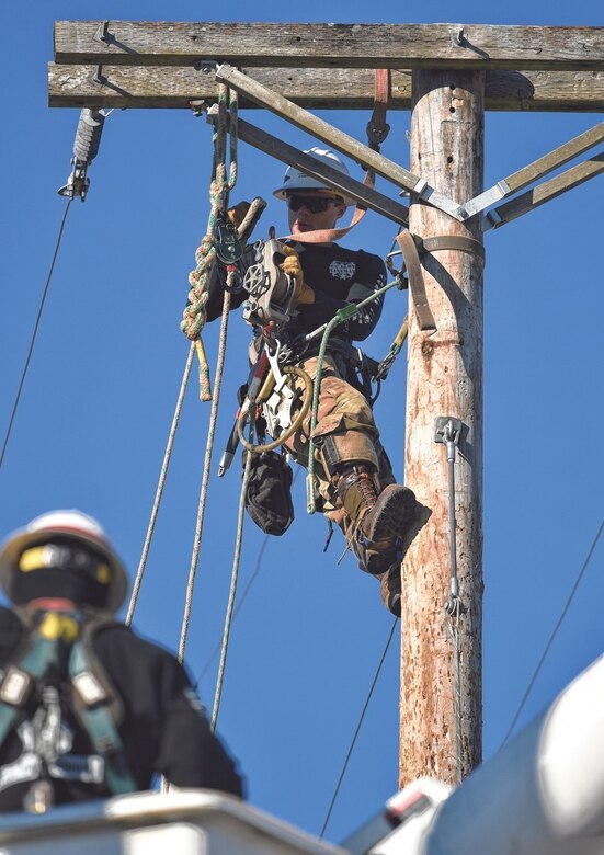 Storm Night, Lineman's Rodeo test Soldiers attending Prime Power Distribution Course
