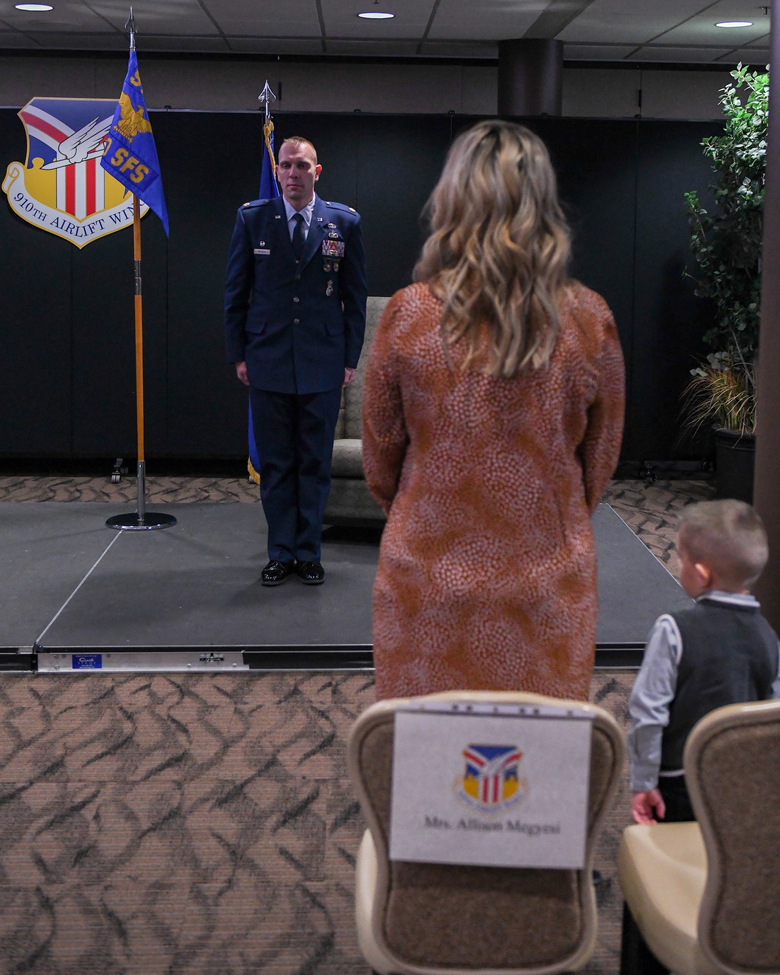 Megyesi held the SFS command position as the interim commander for a little more than a year after the previous commander, Lt. Col. Scott Stewart’s, departure.