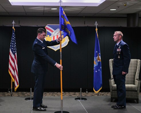 Megyesi held the SFS command position as the interim commander for a little more than a year after the previous commander, Lt. Col. Scott Stewart’s, departure.