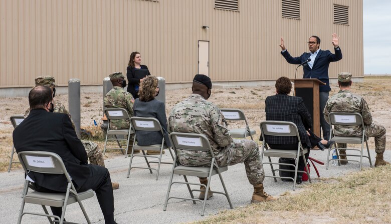 Rep. Will Hurd (R-Texas) visits Laughlin Air Force Base, Texas