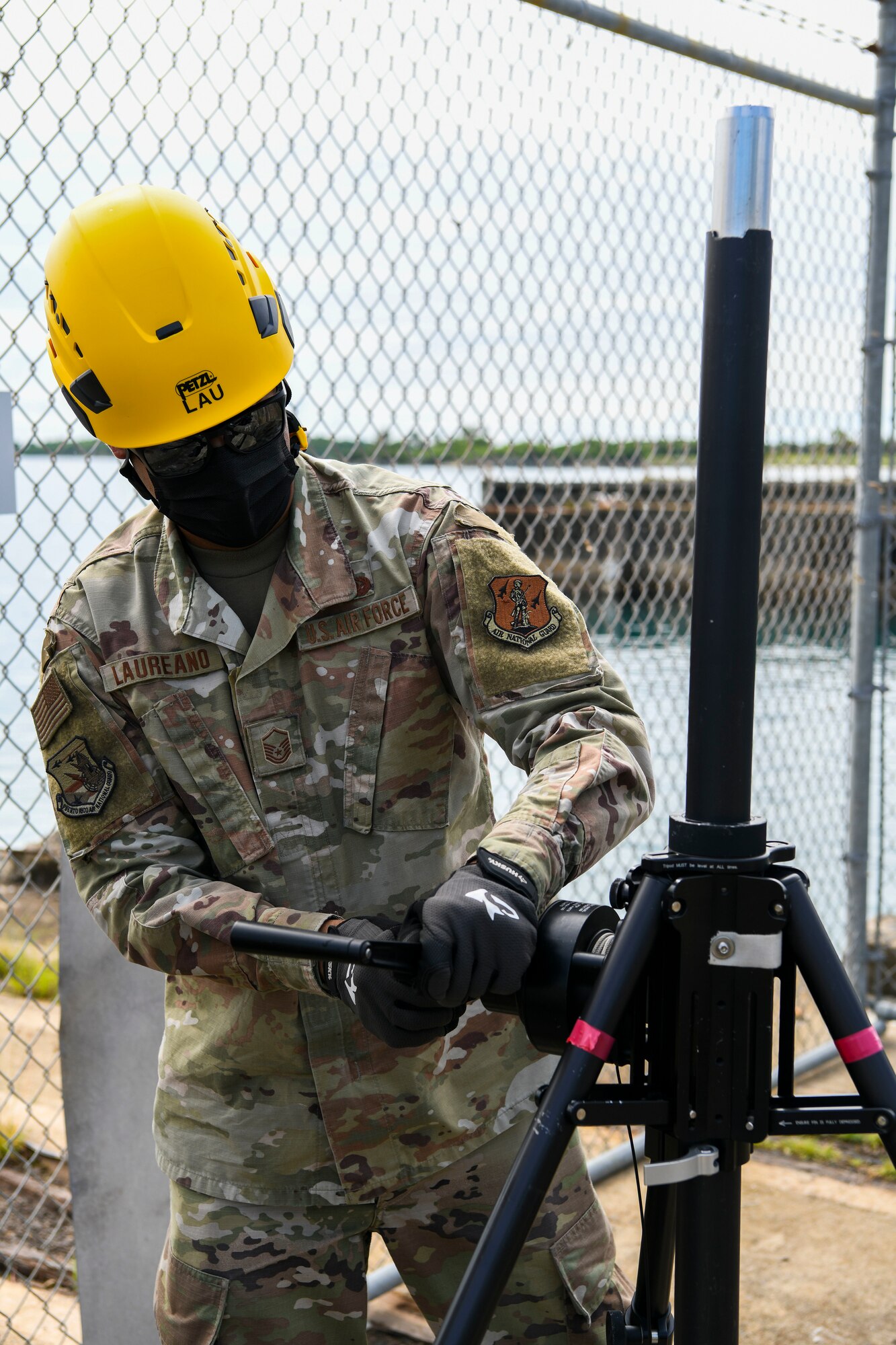 156th Communications Flight JISCC training in Ceiba