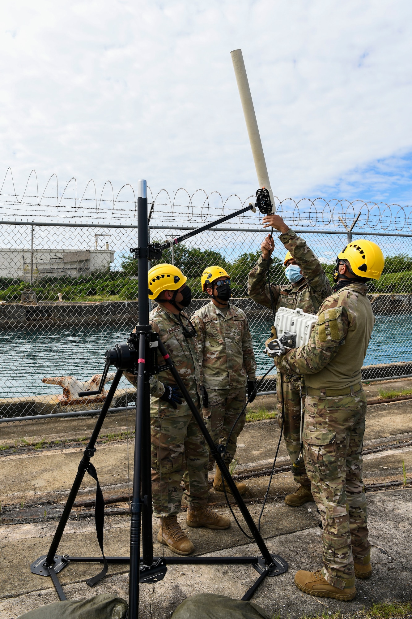 156th Communications Flight JISCC training in Ceiba