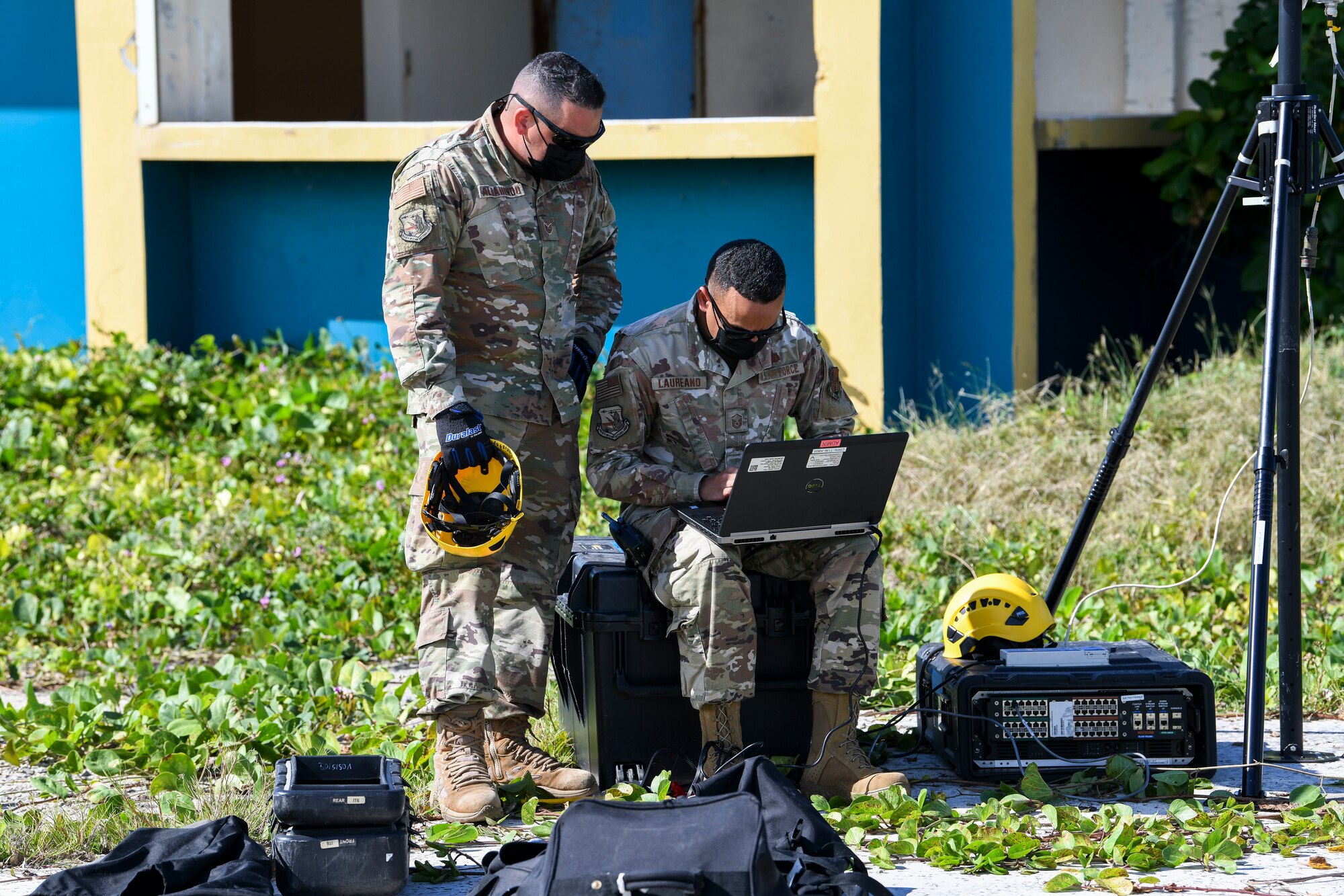 156th Communications Flight JISCC training in Ceiba