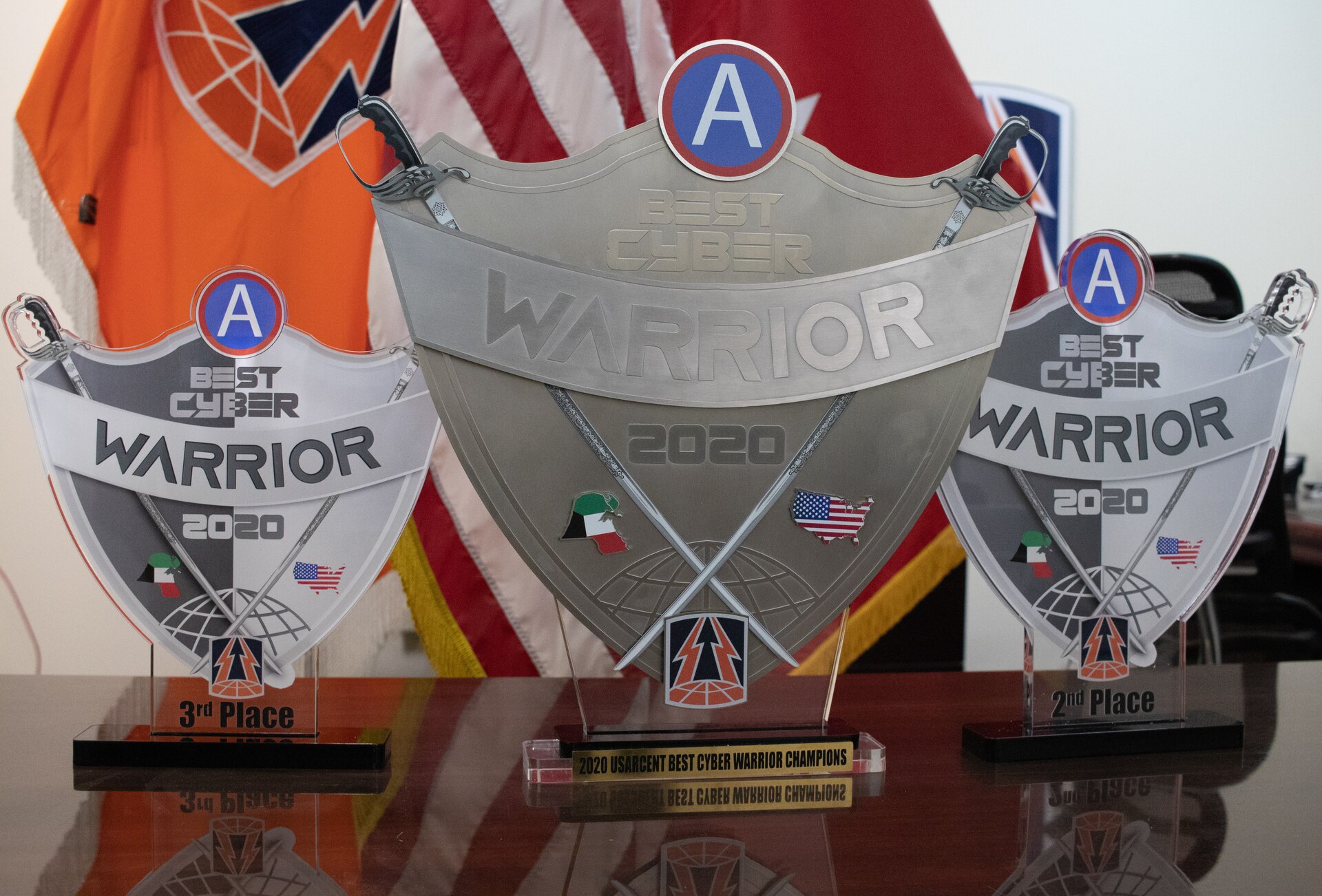 The 2020 U.S. Army Central Best Cyber Warrior Competition concluded on Dec. 3, 2020, and took place virtually over a three-day period. The competition focused on the partnership between cybersecurity experts from USARCENT, coalition and regional partners and fostered a competitive learning environment through multiple challenges including reverse engineering, web security, digital forensics and network security. (Photo by U.S. Army Staff Sgt. Christopher Osburn)