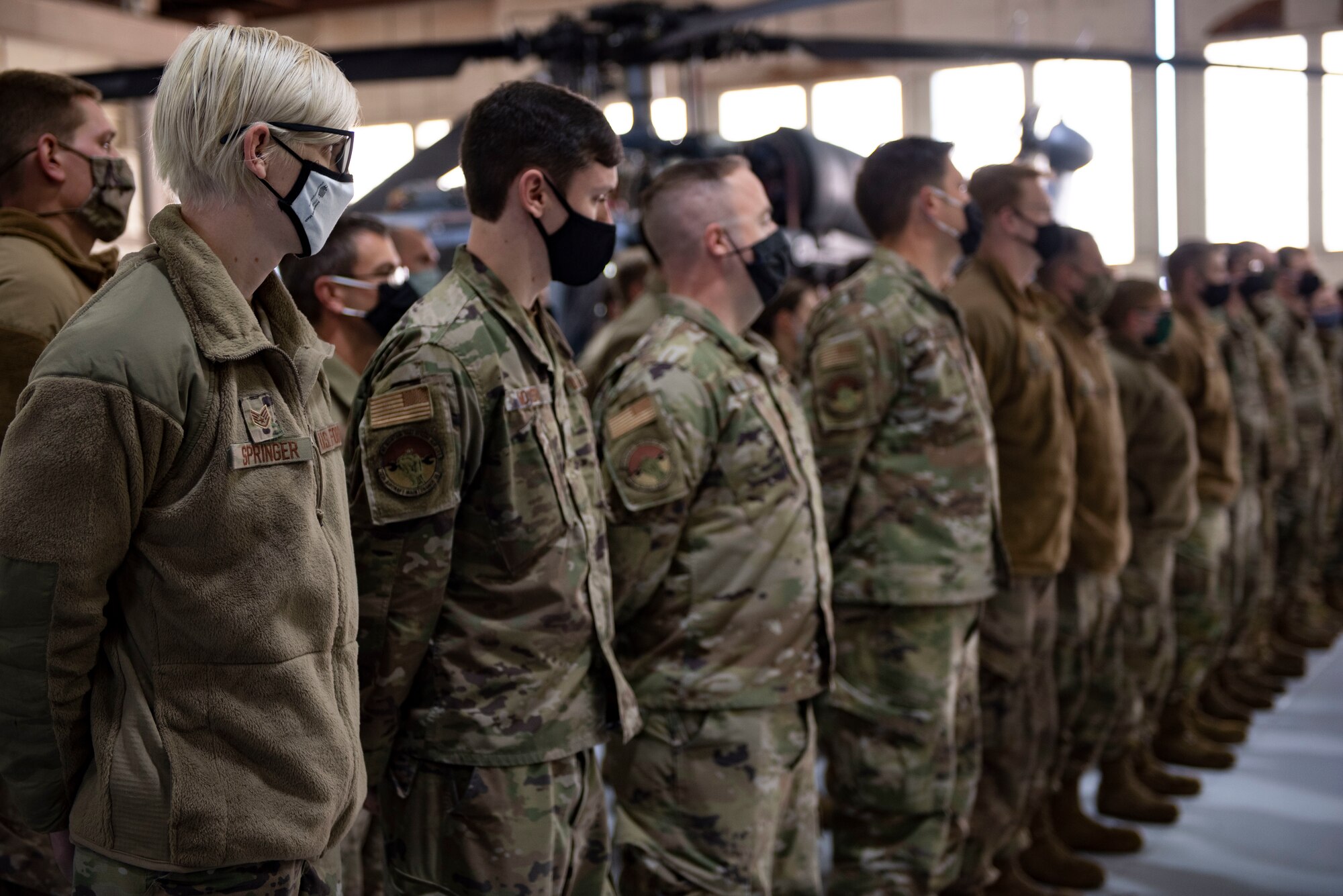 Wing leadership engages with MXG, Ops Airmen