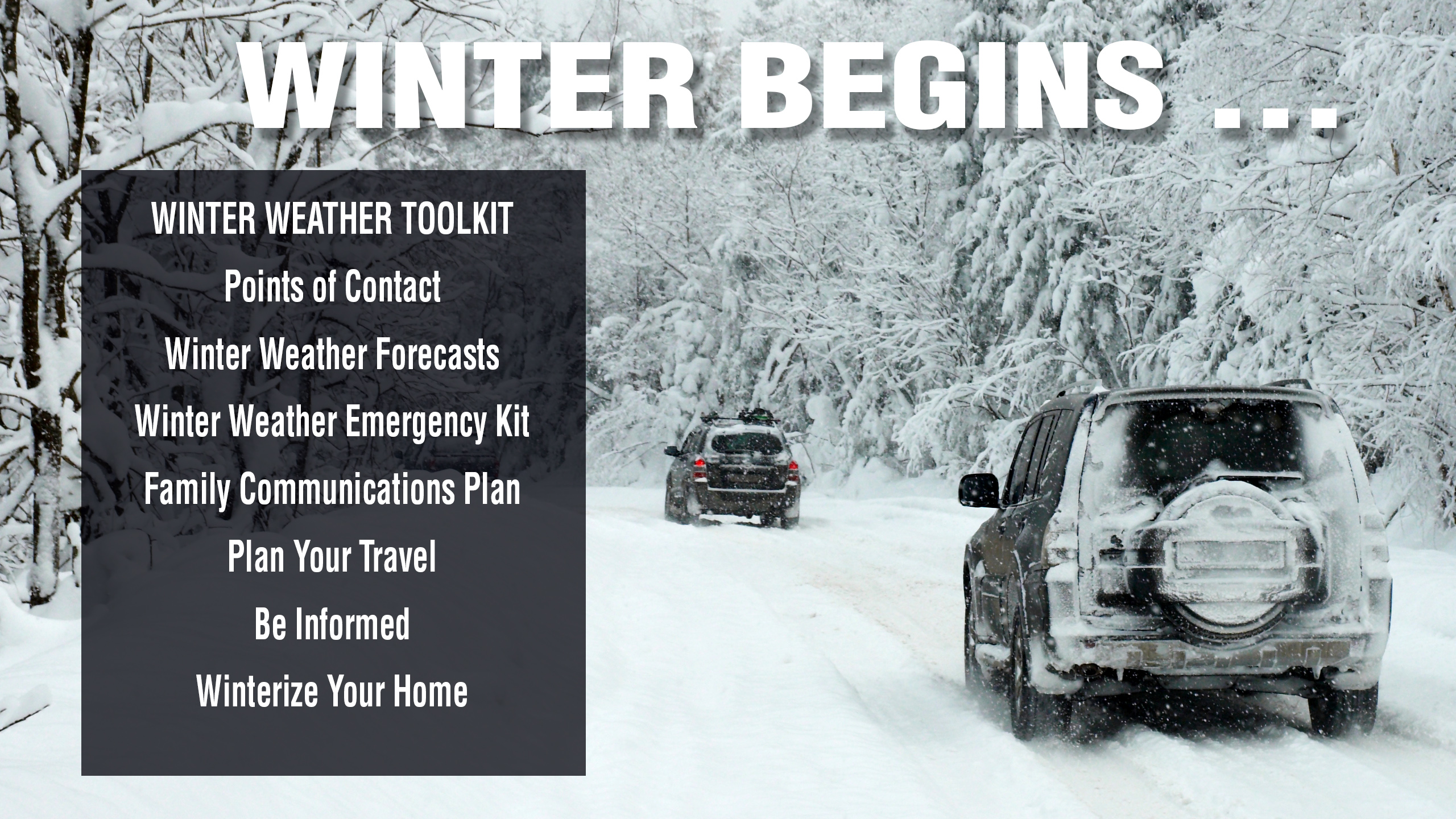 Cold Weather Readiness and Recovery Tips