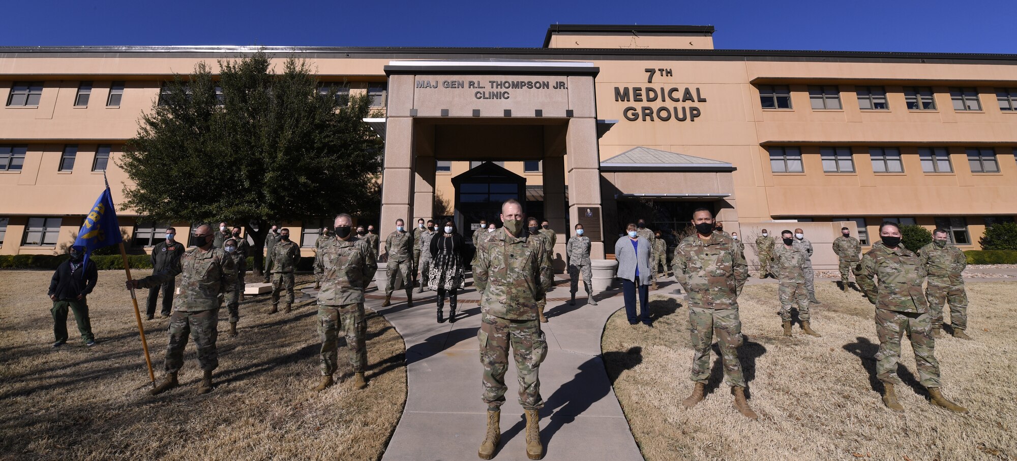 Dyess medical team group photo