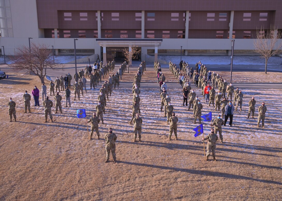 On Dec. 18, 2020, the 5th Medical Group hosted a “Medics-R-Awesome Day” for the medical professionals at Minot Air Force Base to honor and show appreciation for all that our medical professionals have done in the fight against COVID-19.