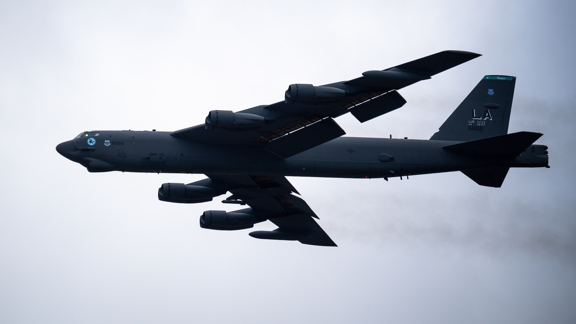 A B-52H Stratofortress takes off from Barksdale Air Force Base, La., Dec.14, 2020.
