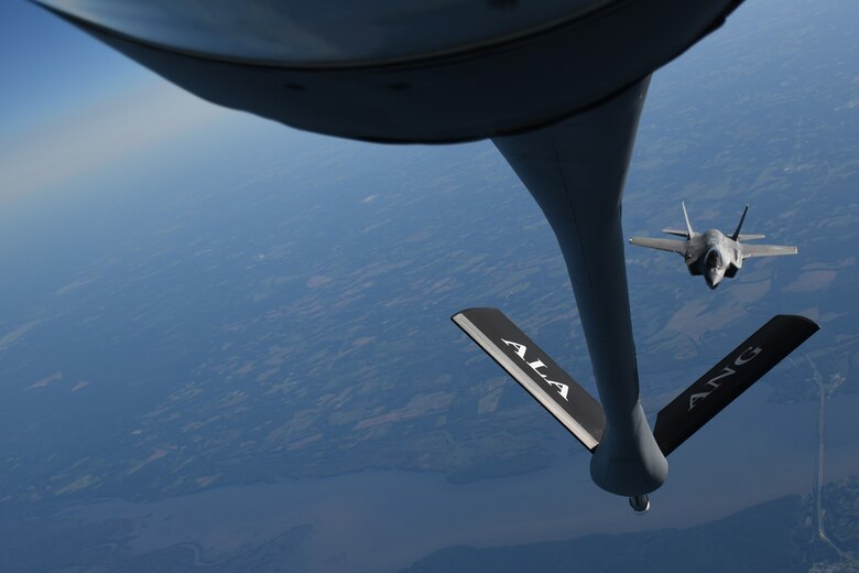 F-35A Lightning II Aerial Refueling