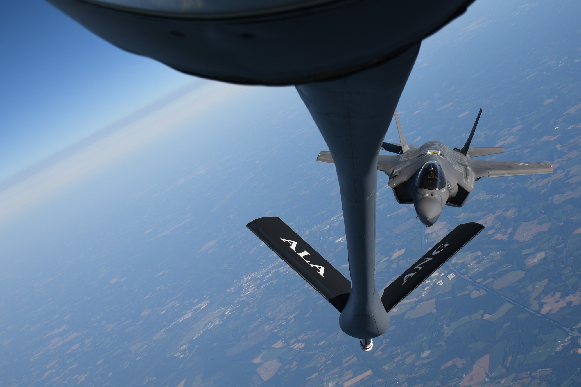 F-35A Lightning II Aerial Refueling