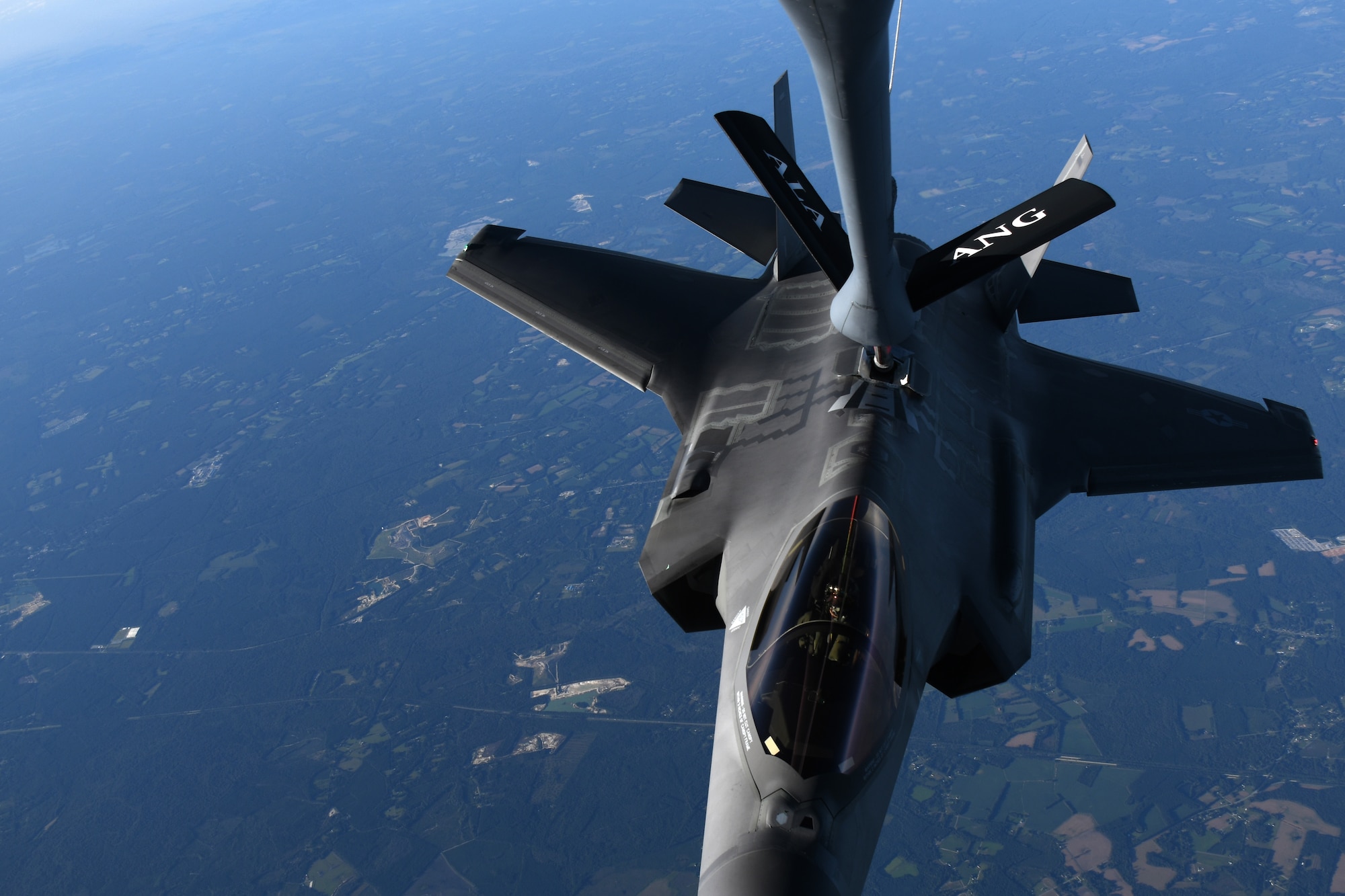 F-35A Lightning II Aerial Refueling