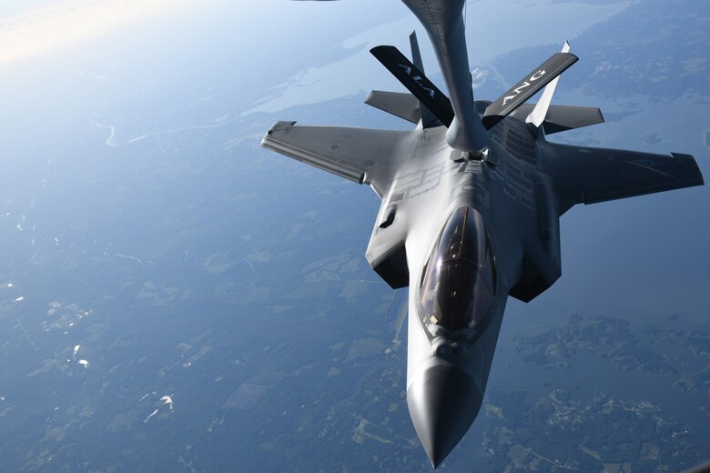 F-35A Lightning II Aerial Refueling