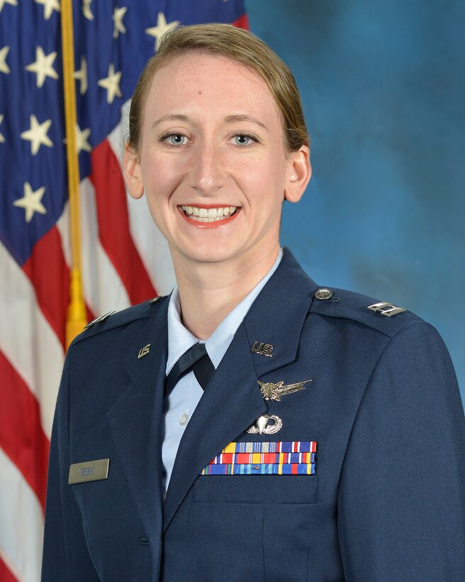 Capt. Amanda Rebhi official portrait