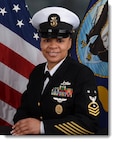 Studio portrait of CMDCM LaSherrie James.