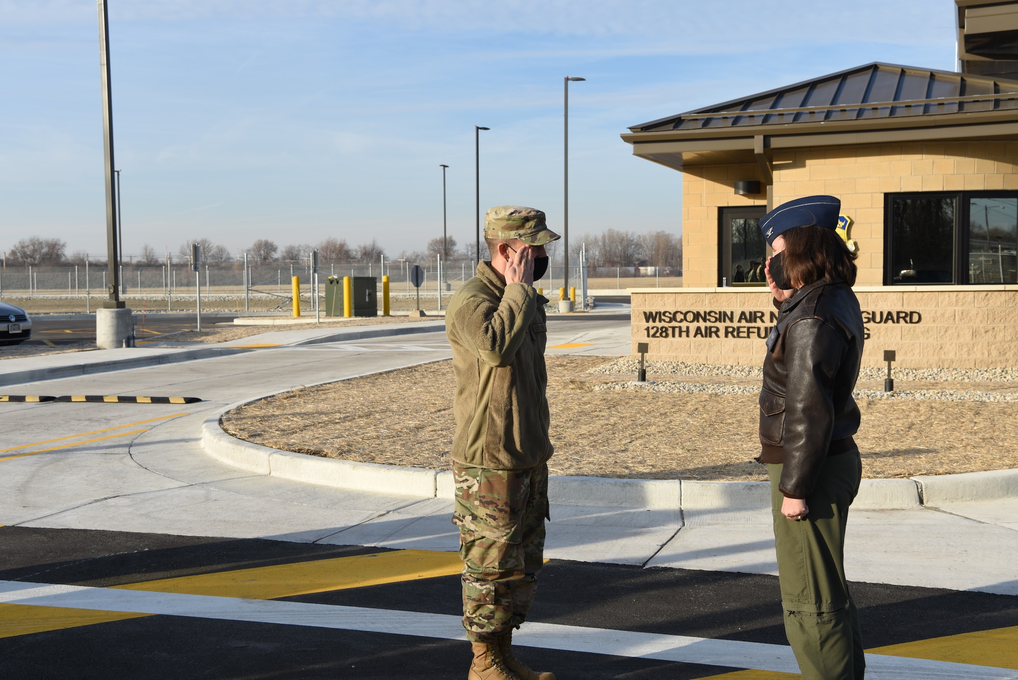 The new main gate significantly improves base defense and traffic flow. Construction of the project began in August 2019 and cost approximately $4.4 million to complete. National Guard Bureau funded the entirety of the project.