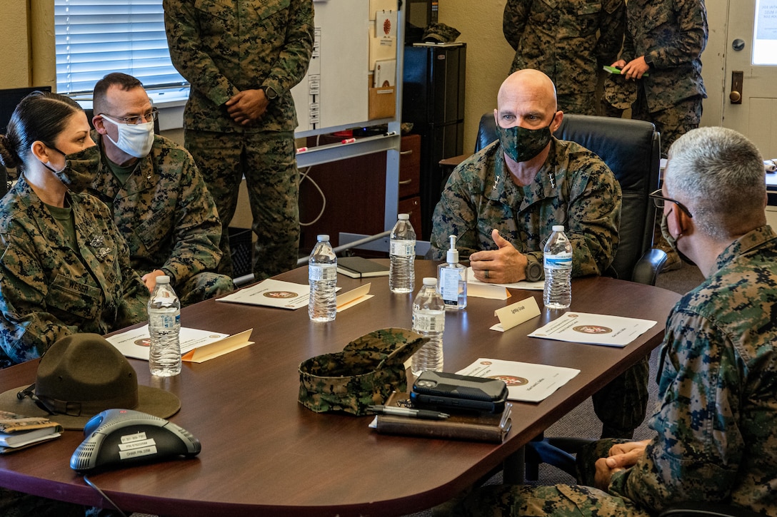 CMFR Tours ROM Operations at MCRD San Diego