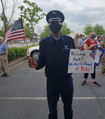 Senior Airman Levance Henry graduated technical school to retrain into the 94th Aeromedical Evacuation Squadron, Friday at Joint Base San Antonio, Texas. Henry was named honor graduate and served as the class leader.