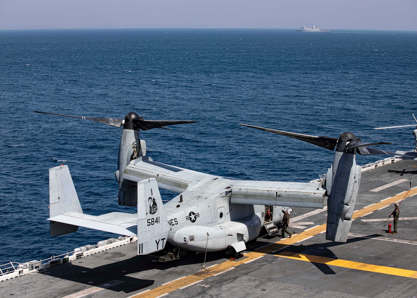 The Makin Island Amphibious Ready Group conducts maritime operations off the coast of Somalia in support of Operation Octave Quartz.