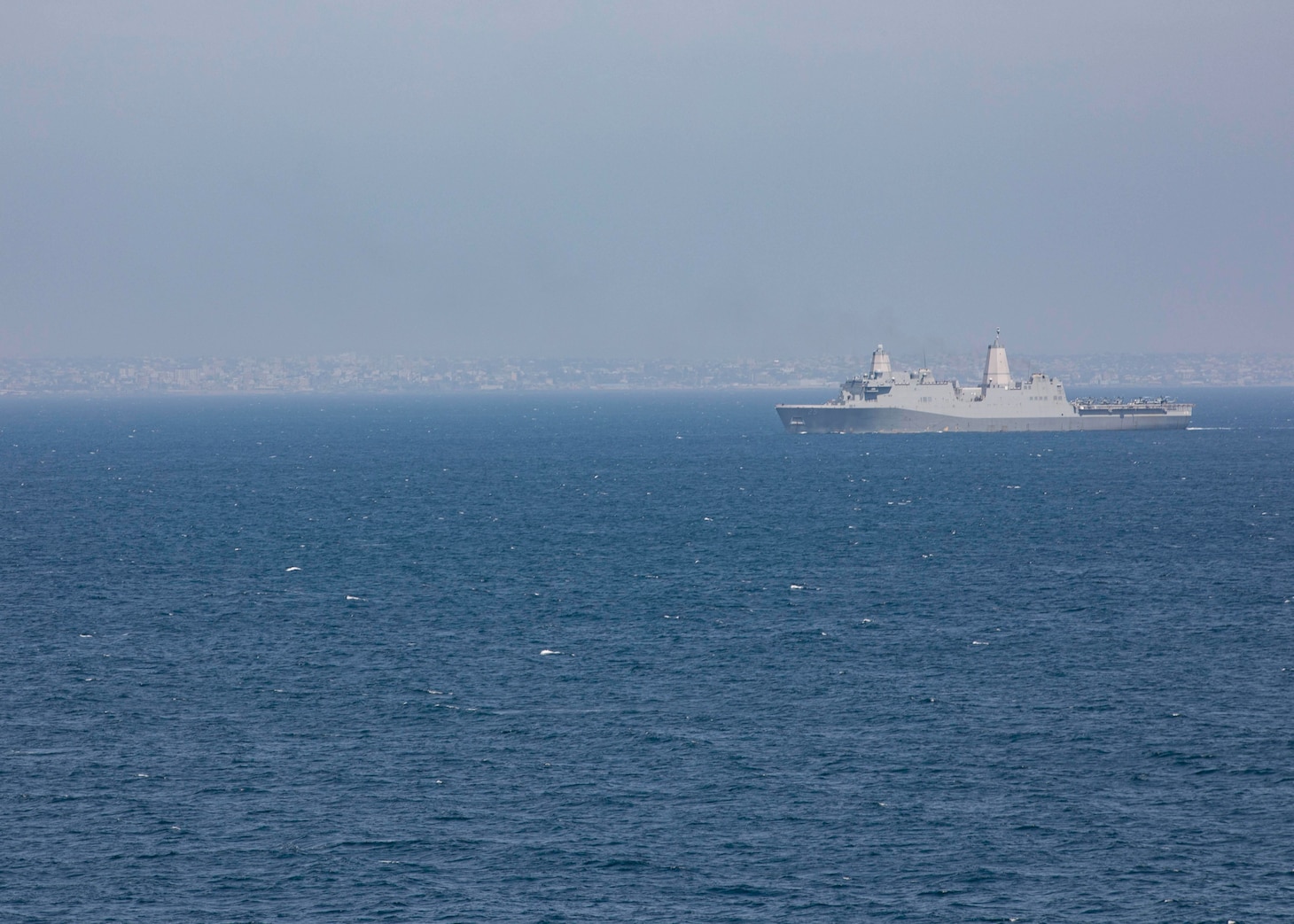 The Makin Island Amphibious Ready Group conducts maritime operations off the coast of Somalia in support of Operation Octave Quartz.