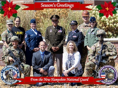 Season's Greetings from the New Hampshire National Guard.