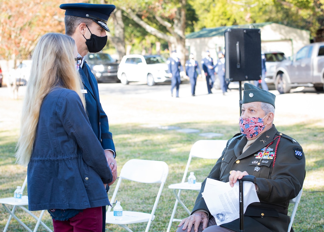 Eglin Airmen participate in first local Wreaths Across America ceremony at Beal Memorial Cemetery in Fort Walton Beach, FL.