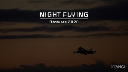 The Vermont Air National Guard is scheduled to begin two weeks of night flying operations starting Dec. 1-5 and Dec. 8-11. Nighttime takeoffs will occur between 4:30-6:30 p.m. and nighttime landings will occur between 6-8 p.m.